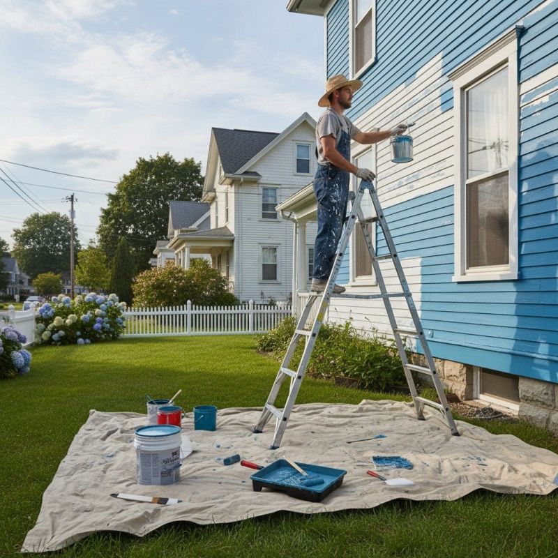House Exterior Painting Service